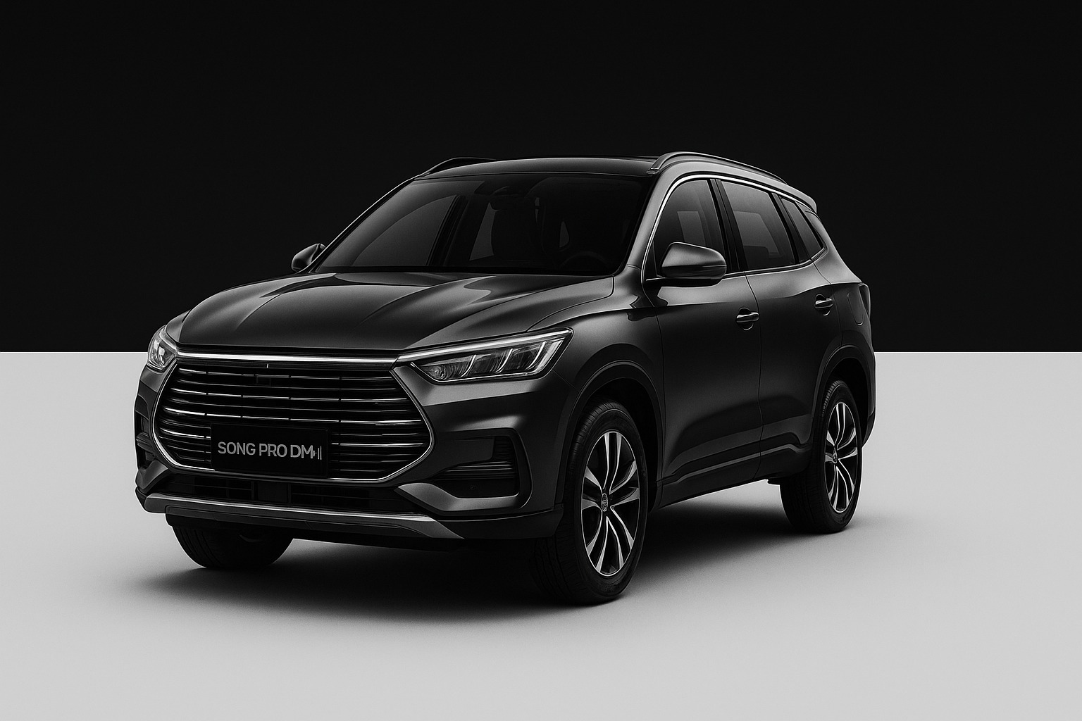 BYD Song Pro DM‑i — екстер’єр, фронтальний ракурс